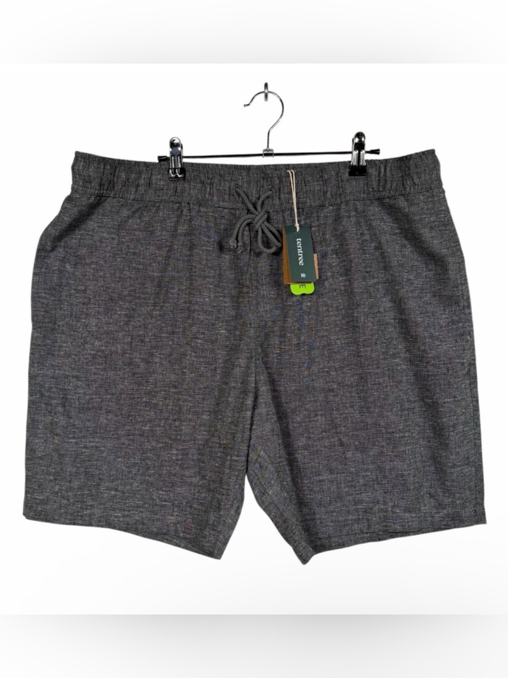 tentree Heather Gray Hemp Casual Shorts Size XXL